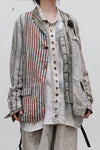 ARCHIVIO J.M.Ribot color block stripe suit G01/FD